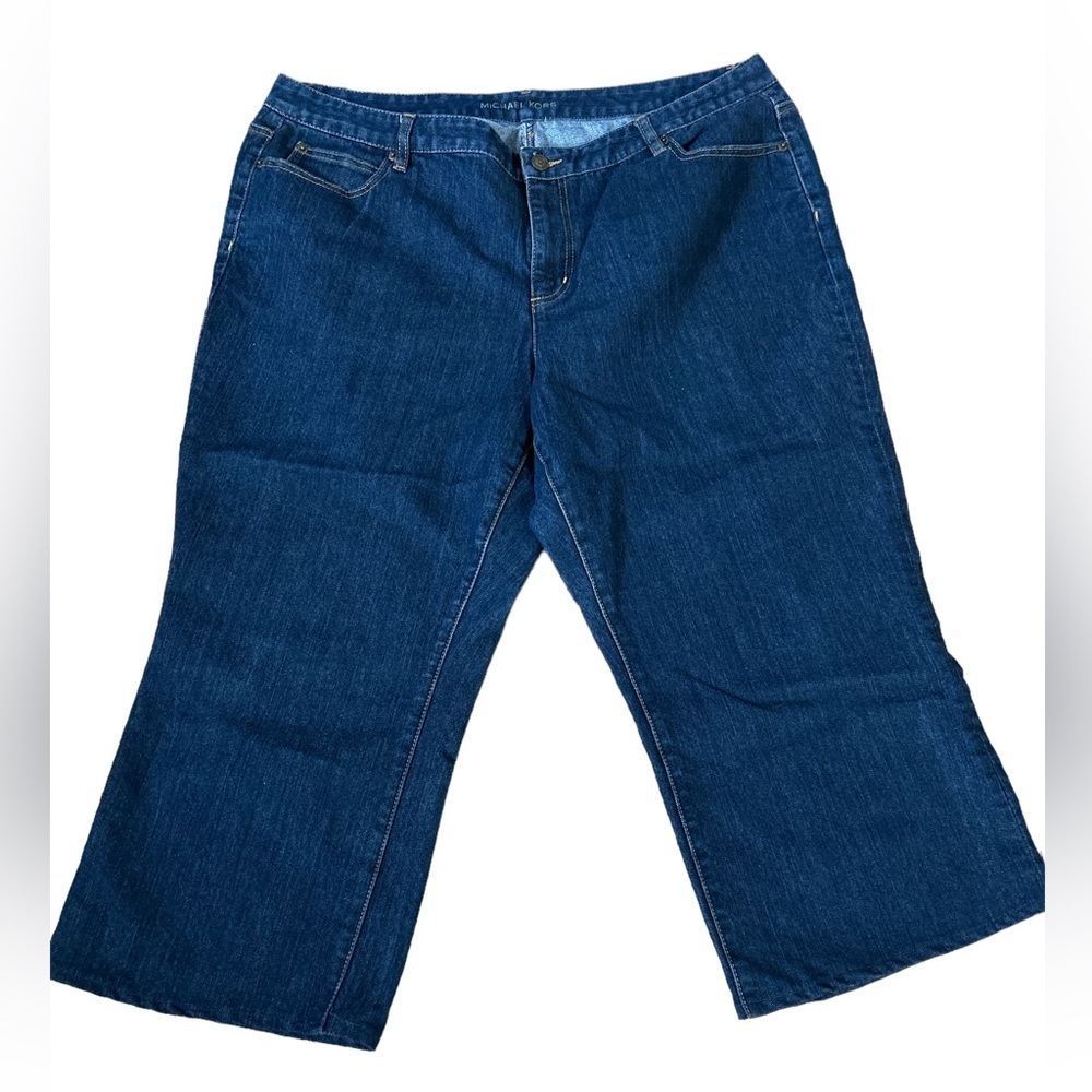 Micheal Kors crop jeans plus size